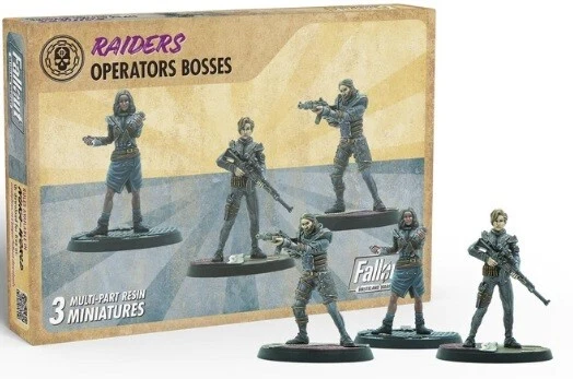 Fallout Wasteland Warfare Raiders Operators Bosses Miniatures - Image 1 of 1
