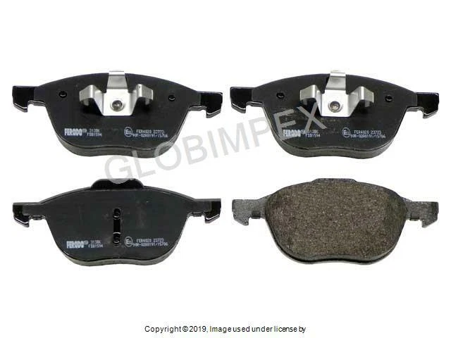 VOLVO C30 C70 S40 V50 (2004-2013) комплект тормозных колодок передний FERODO OEM + ГАРАНТИЯ - Изображение 1 из 1