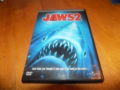 JAWS 2 Roy Scheider Widescreen Great White Shark Drama Movie Classic DVD - Image 1 of 3