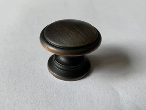 Amerock BP53012ORB Knopf Öl eingerieben-Bronze 1-1/4 Zoll - Bild 1 von 4