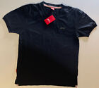 Slazenger Shirt Black V Neck (Size S) Mens Womens Teens (158cm) Brand New w Tags