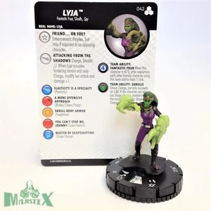 Heroclix Fantastic Four: Future Foundation Set Lyja #042 ¡Figura rara con tarjeta! - Imagen 1 de 1