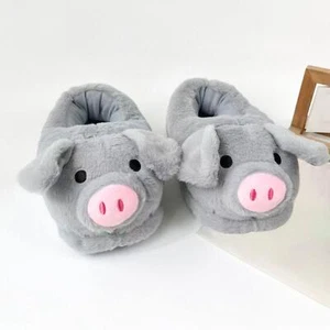 Women's Slippers Animal Slippers Furry Slippers Autumn Winter Fuzzy Slippers - Picture 1 of 7