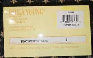 Paula Young Wig D2002 Perfect Curl Color Brown - Picture 1 of 6