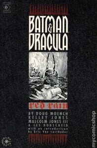 Batman i Dracula Czerwony deszcz GN Elseworlds #1-1ST FN 1992 Tytan Książki Obraz stockowy