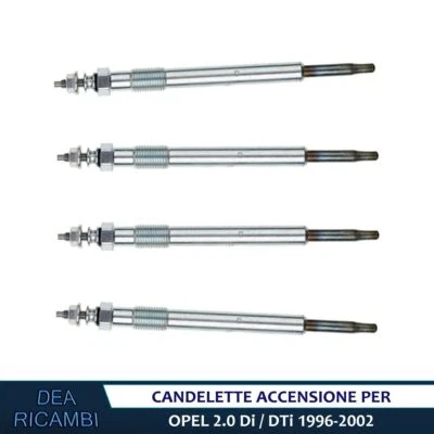 4x Tapones Ignición para Opel Vectra B (J96) 2.0 De 16V Kw 60 1996-99 CD126 - Imagen 1 de 3