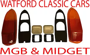 MGB and MG Midget komplettes Rücklicht & Rückfahrobjektiv-Kit für die Jahre 1970-1980 - Bild 1 von 1