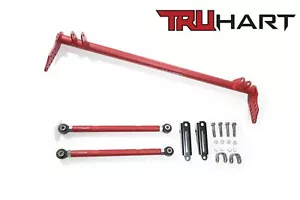 Truhart Front Traction Bar Set New for 92-95 96-00 Civic 94-01 integra TH-H608 - Picture 1 of 1