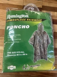 Remington Camouflage Rainwear Poncho - Picture 1 of 2