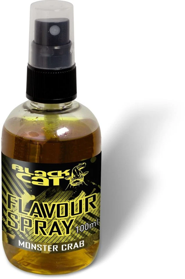 Black Cat Flavour Spray Monster Crab 100ml Wallerspray Lockstoff Wels Waller - Bild 1 von 1