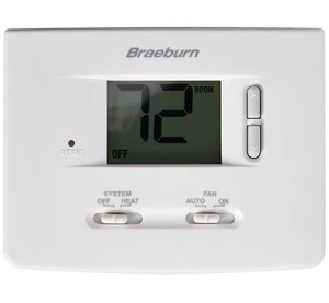 1025nc Thermostat, Non-programmable, Heat Only - Picture 1 of 3
