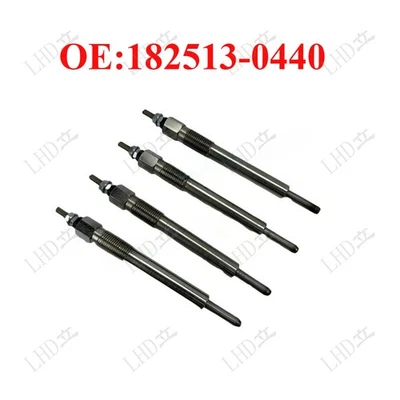 Glow Plug For ISUZU ELF250/350/450 NPR 59 4BD1 4BD1T 3.9L Diesel (SET OF 4) 24V. - Image 1 of 4