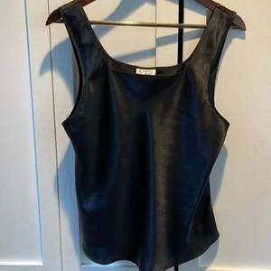 Cinema Etoile Vintage Black Cami Size L - Picture 1 of 5