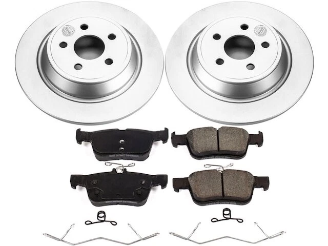 Rear Brake Pad and Rotor Kit For 2017-2020 Lincoln Continental 2018 2019 XT766CV - Image 1 of 1
