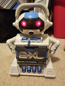 Robot parlante Tiger Electronics 2-XL 1992 vintage, probado/funciona limpio - Imagen 1 de 6