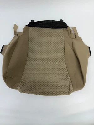 2007-2013 Toyota Tundra OEM Toyota cloth seat cover pass bottom tan — 第 1/4 张图片