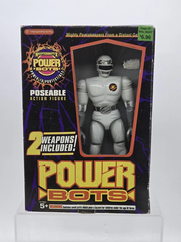 Masterbotix Power Bots Blue Gordon Figure Vintage 1994 Trendmasters