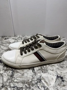 Ben Sherman Madison Ox Mens Canvas Sneakers Shoes 10.5 Cream Preppy Casual - Picture 1 of 11