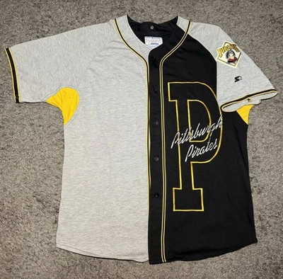 New Without Tags Vintage Starter Pittsburgh Pirates Baseball Jersey MLB XL Men’s - Image 1 of 4