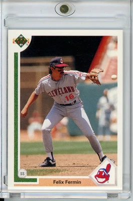 1991 Upper Deck #104 Felix Fermin - Image 1 of 2
