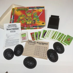 Teenage Mutant Ninja Turtles Heroes in a Halfshell Card Game Vintage TMNT 1990 - Picture 1 of 16