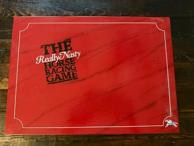 Vintage THE REALLY NASTY HORSE RACING Game by Upstarts! 1989 Complete - Image 1 of 4