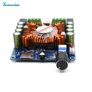Scheda amplificatore di potenza audio digitale auto fai da te Refit Bluetooth TDA7388 50W*4 - Foto 1 di 9