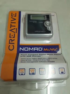 Creative Nomad Muvo2 Reroductor MP3 4GB Nuevo - Imagen 1 de 2