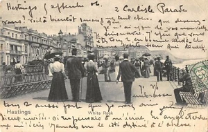 CPA ANGLETERRE ROYAUME UNI HASTINGS WHITE ROCKS - Imagen 1 de 1
