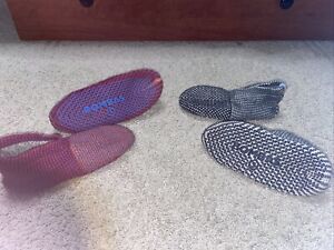 Two Pair of Bomba Gripper Slipper Socks Size Small 7, 7.5, 8, 8.5
