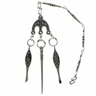 Wikinger Hygiene Set "Hedeby" - Stabkette mit Anhängern LARP Mittelalter Kette