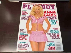 PLAYBOY MAGAZINE SEPTEMBER 2008, ANNA FARIS, GUNS AND ROSES, EXCELLENT - Picture 1 of 1