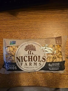 6Lbs Nichols Pistachios Roasted Unsalted In Shell Exp, 11/13/2025 - Picture 1 of 6