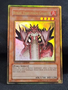 YuGiOh Guardie Reali Tempesta di Fuoco GLD2-EN030 Edizione Limitata Oro Rara LP - Foto 1 di 7