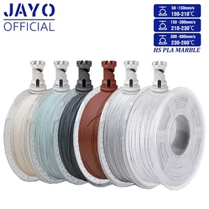 JAYO High Speed Marble PLA 3D Drucker Filament 1,75 mm 1,1 kg High Speed PLA Posten - Bild 1 von 15