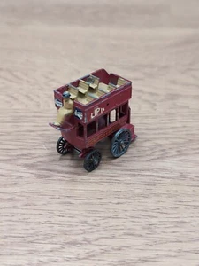 Vintage Lesney LIPTON'S TEA Horse Coach Toy Retro Used Metal - Picture 1 of 7