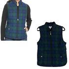 CROFT & BARROW NWT Plaid Classic Quilted Puffer Vest XL