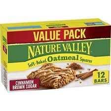 Nature Valley Soft-Baked Oatmeal Squares Cinnamon Brown Sugar 12 ct