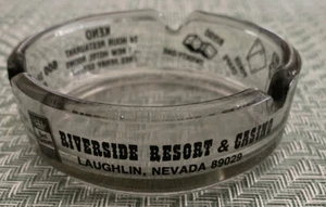 Raro posacenere vintage in vetro da casinò Laughlin Nevada - Foto 1 di 7
