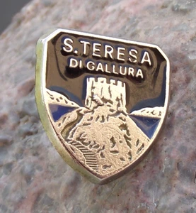 Antike Santa Teresa di Gallura Sardinien Sassari Longosardo Turm Pin Anstecker - Bild 1 von 3