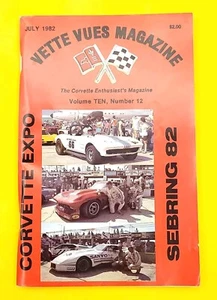 Corvette VETTE VUES MAGAZIN - Juli 1982 Corvette - Bild 1 von 2