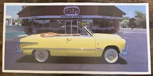 Book Clipping Photo 1951 Ford Custom Deluxe Convertible - Picture 1 of 1