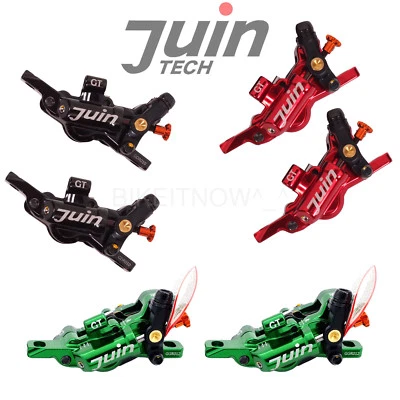 JUIN Tech GT-P 4 Pistons Ultra Light,Road,CX Bike Bicycle Disc Brake set Caliper - Image 1 of 4