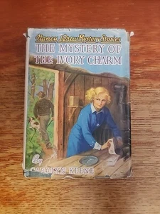 Mystery of the Ivory Charm by Carolyn Keene HC/DJ Hardcover Nancy Drew 1936 - Picture 1 of 17