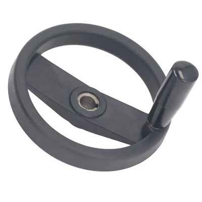 Hand Wheel 16mm Center Hole 160mm Outer Diameter With Revolving Handle Part ▷ - Image 1 of 4