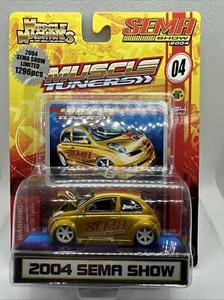 NISSAN MARCH 1/64 2004 SEMA SHOW MUSCLE MACHINES TUNERS 1:64 SUPER RARE 1/1,296 - Picture 1 of 6