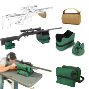 Sac De Sable De Soutien De Fusil De Sac Arrière Avant Sans Support De Cible Tir - Imagen 1 de 21