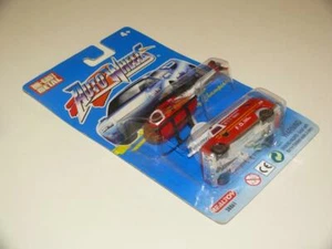 Auto Wheels ~ Fire Van & Helicopter Double Pack ~ Realtoy ~ New on Card - Picture 1 of 1