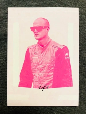 2016 Panini Torque #40 Josh Wise Test Proof Magenta Printing Press Plate # 1/1 - Image 1 of 2