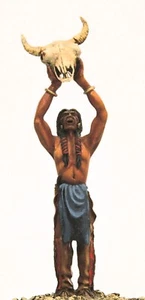 Kit de miniaturas Valiant # 9876 - Oración de búfalo indio americano - 54 mm - Imagen 1 de 2